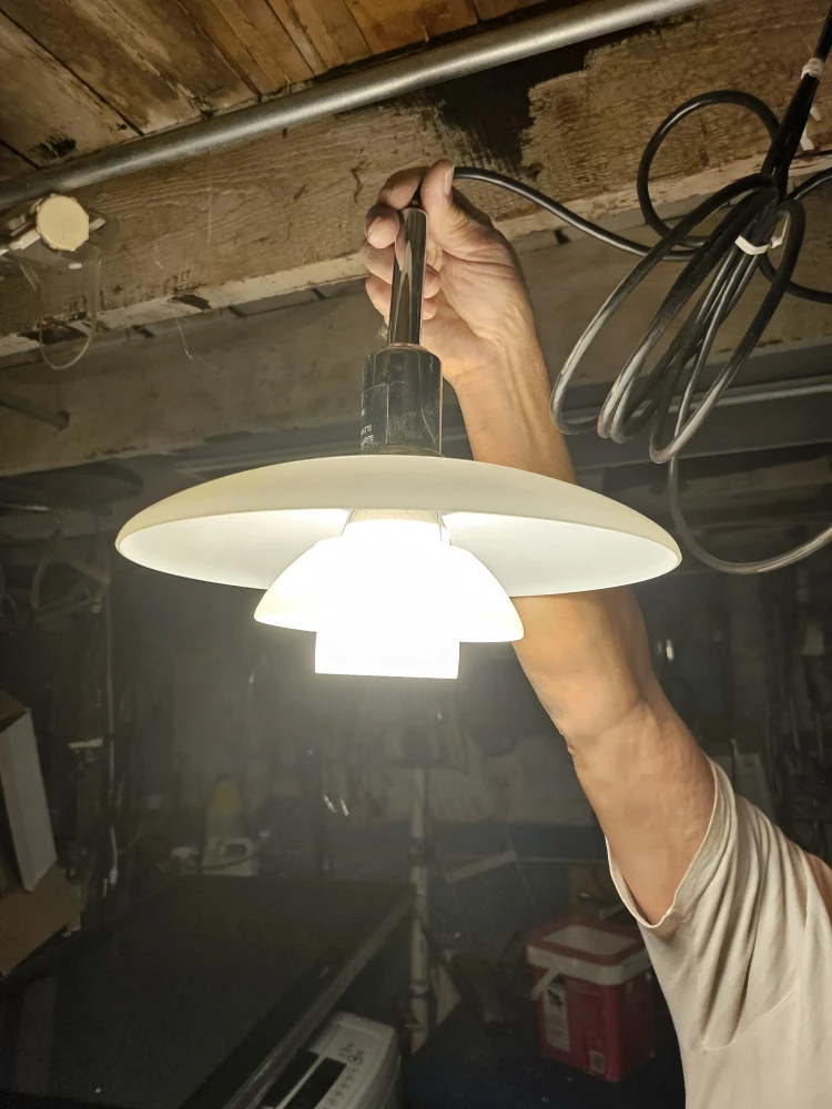 Louis Poulsen PH 3+ PH 4 Glass Pendant Lamp - photo 2