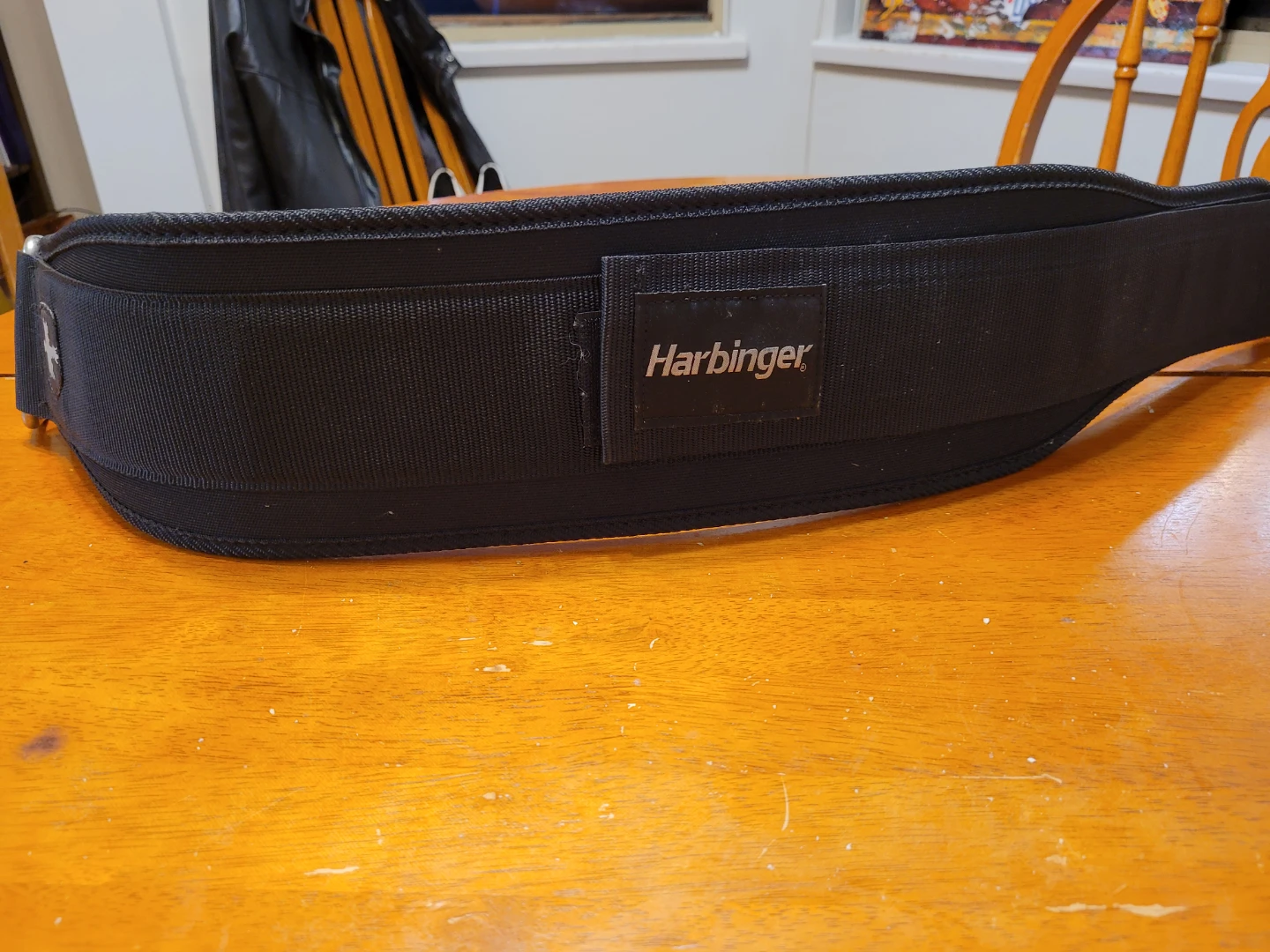 Harbinger Black Weightlifting Belt
