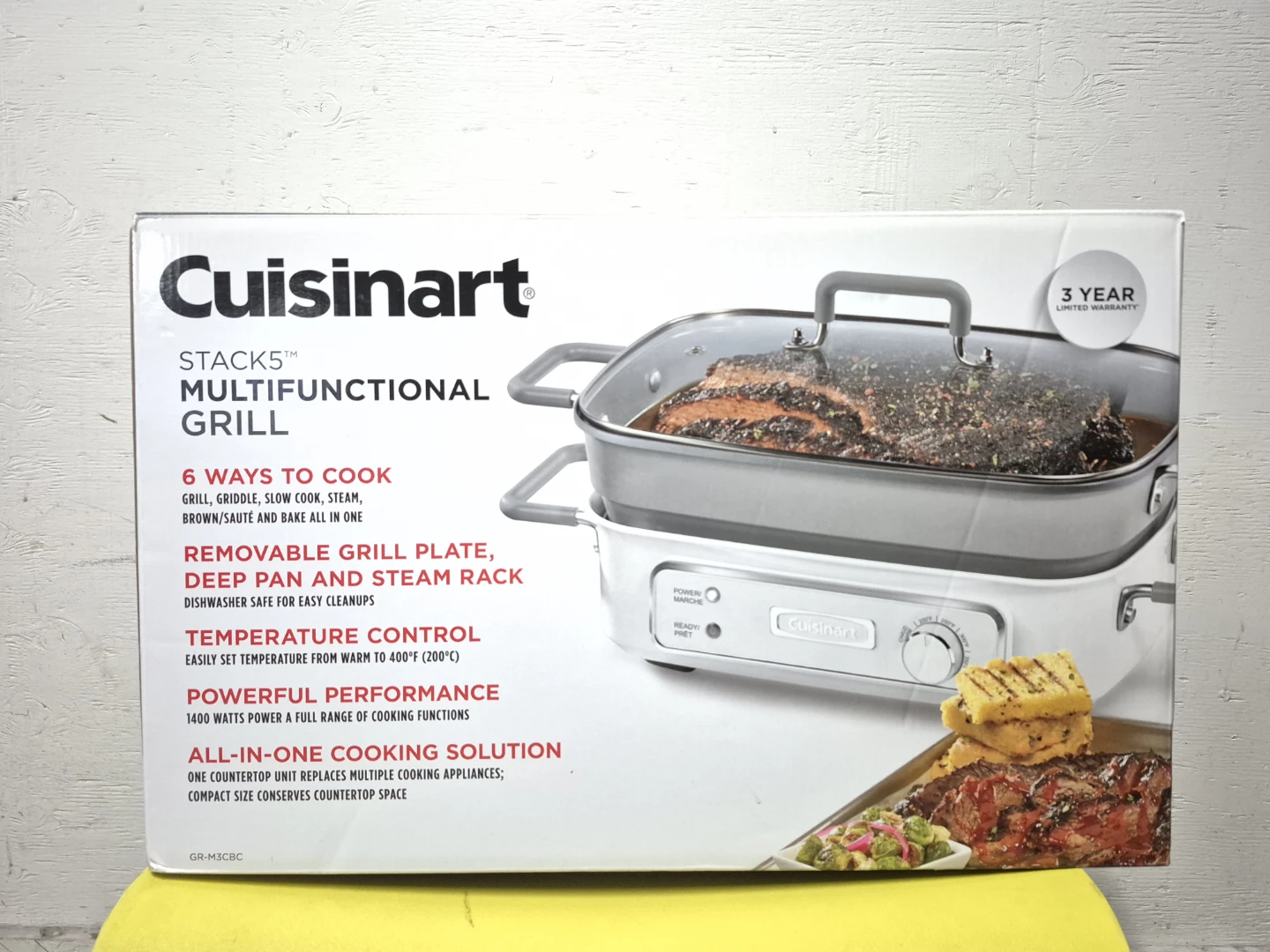 New Cuisinart Stack5 Multifunctional Grill