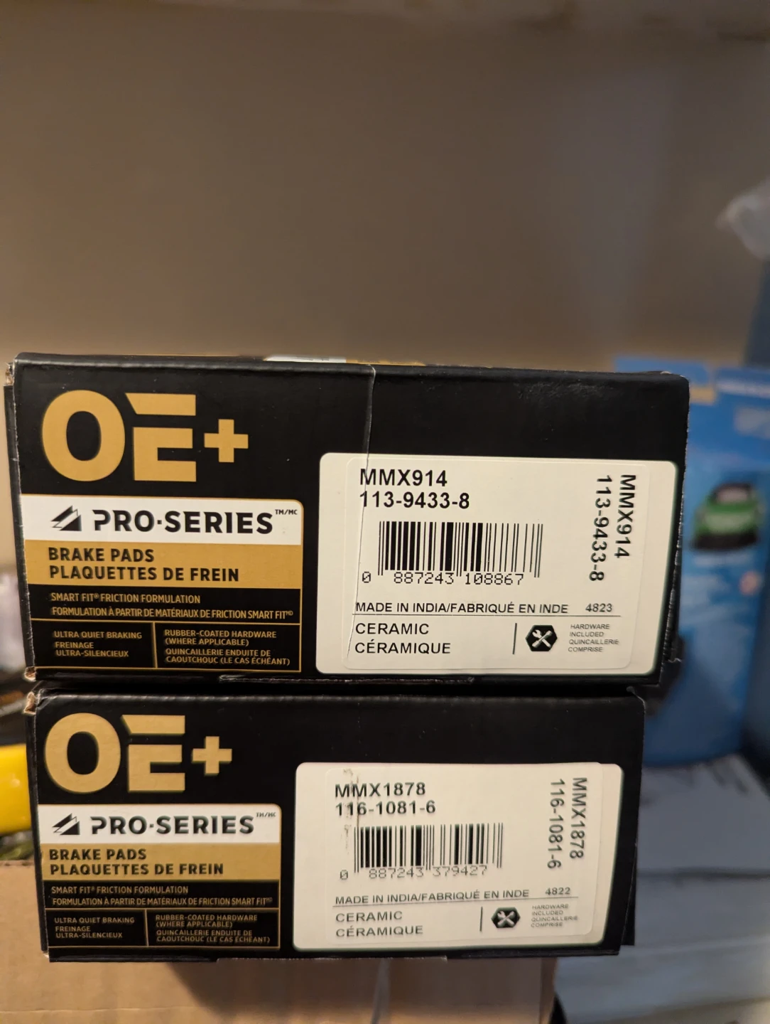 OE+ Pro-Series Brake Pads & Motomaster Cabin Air Filter - photo 3