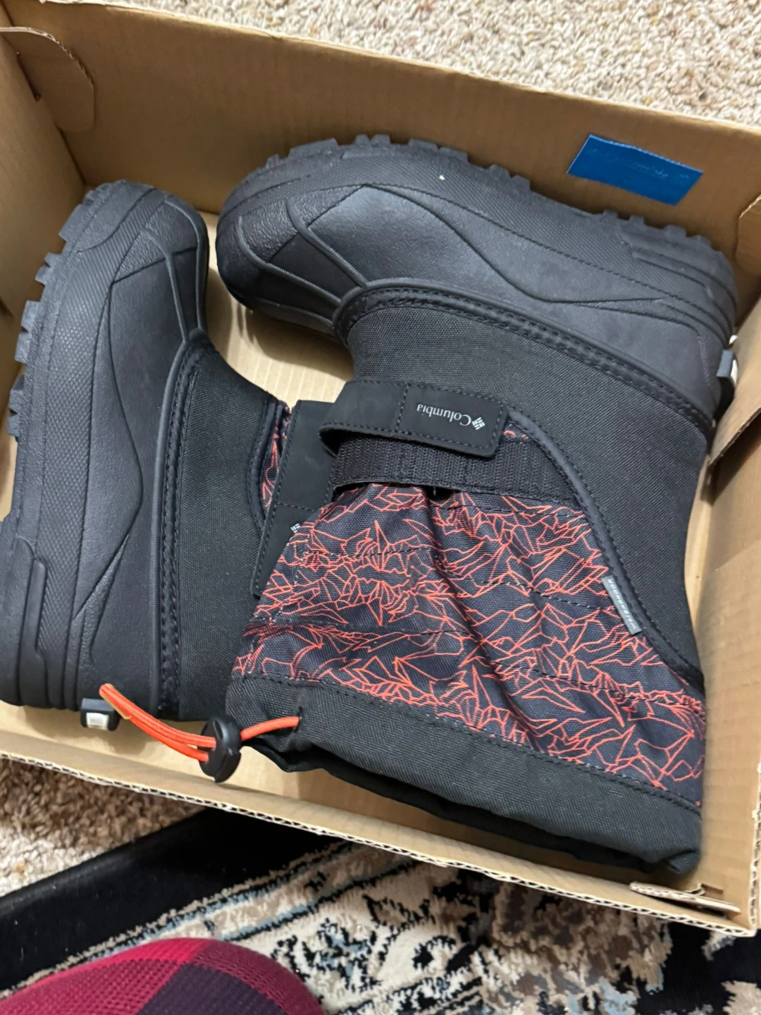 Columbia Youth Powderbug Plus II Print Boots - Size 3 - photo 3