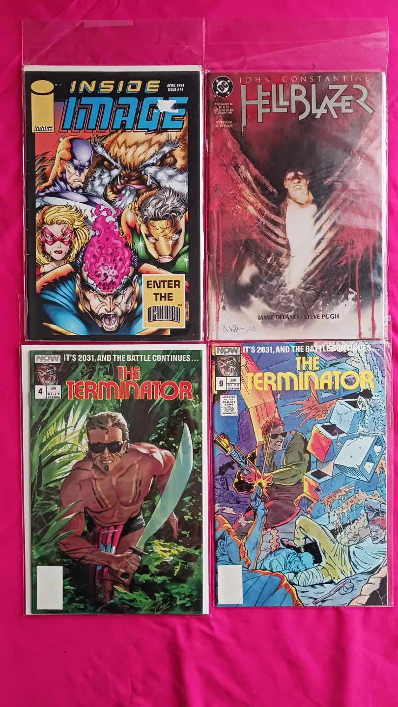 Comic Book Lot: The Prisoner, Dick Tracy, Terminator & More