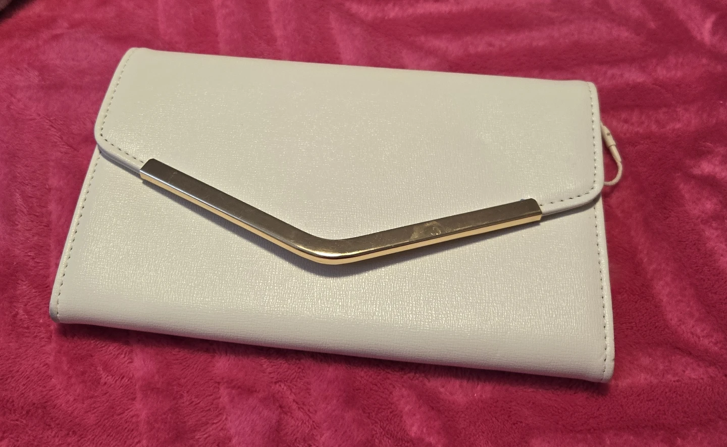 White Clutch Purse