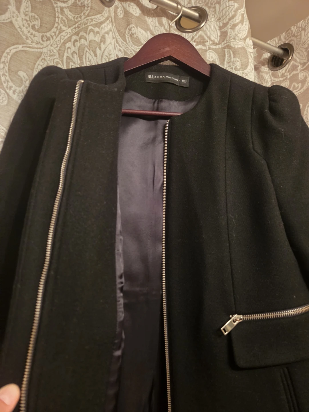 Zara Woman Black Coat - photo 2