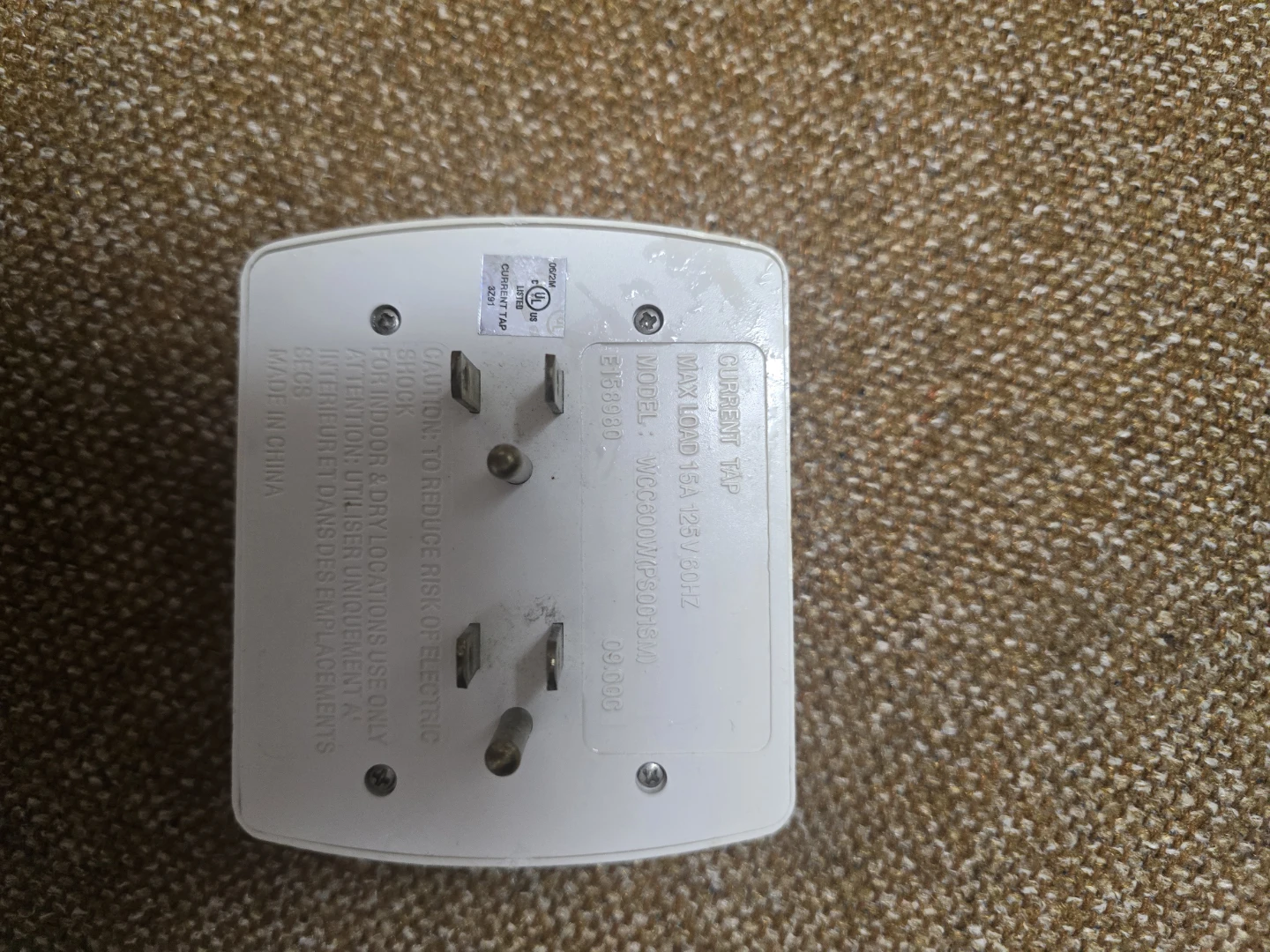 NOMA Wall Outlet Expander - photo 2