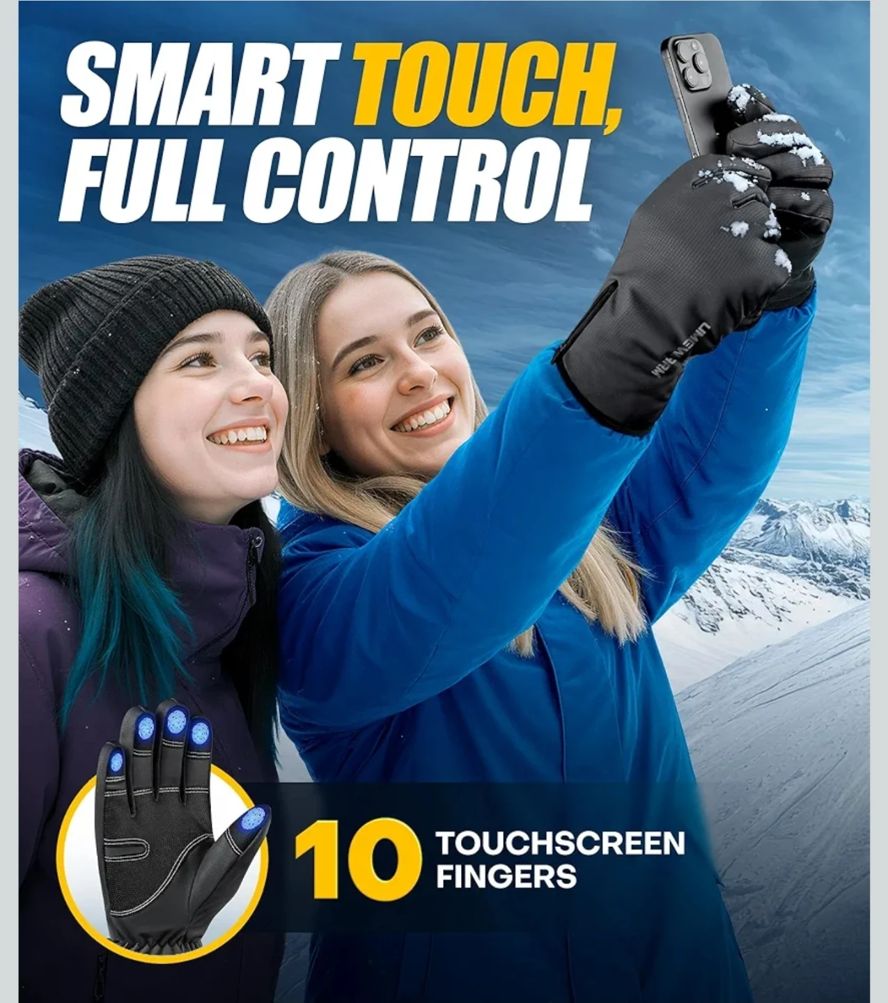 Winter Gloves Men Women - photo 4