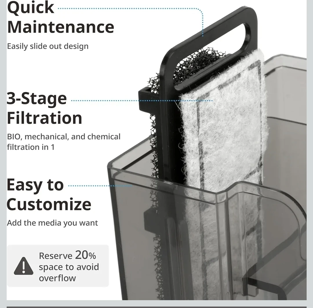 Nicrew Slim Aquarium Filter - Brand new - photo 4
