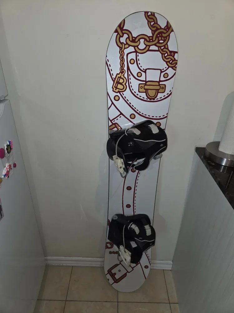 Burton 145 Snowboard with Flow Bindings