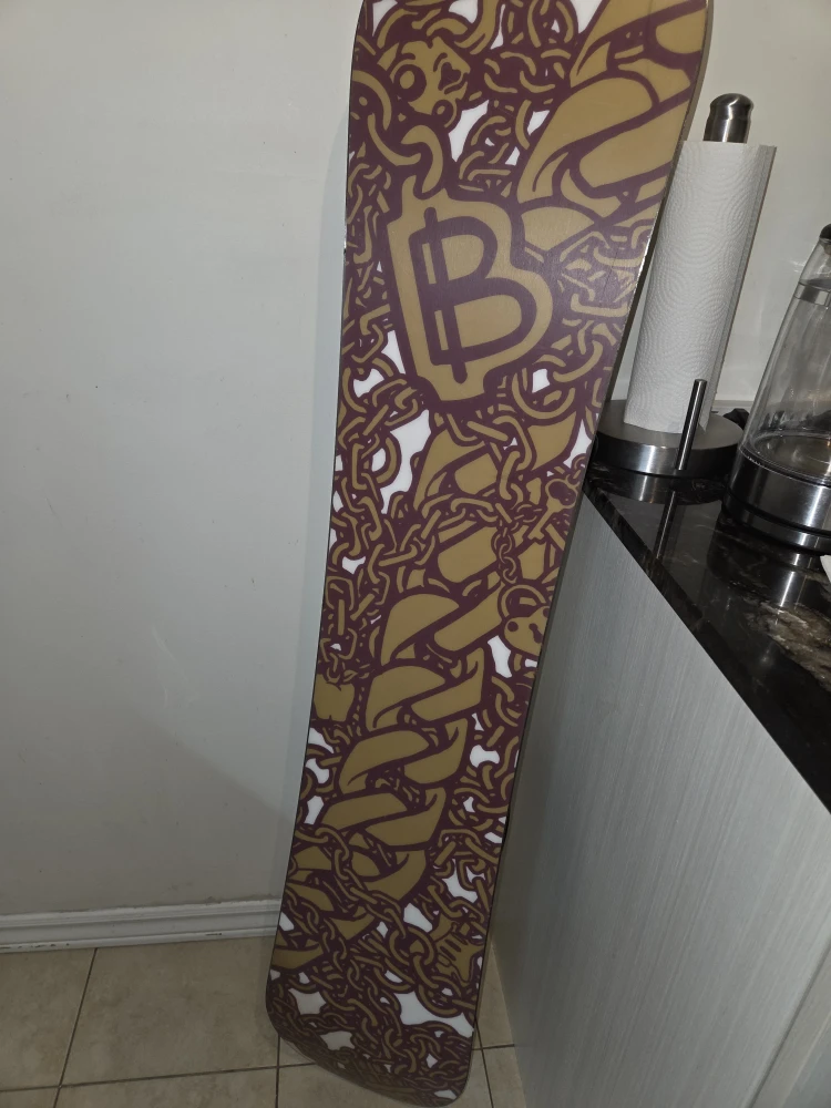 Burton 145 Snowboard with Flow Bindings - photo 2