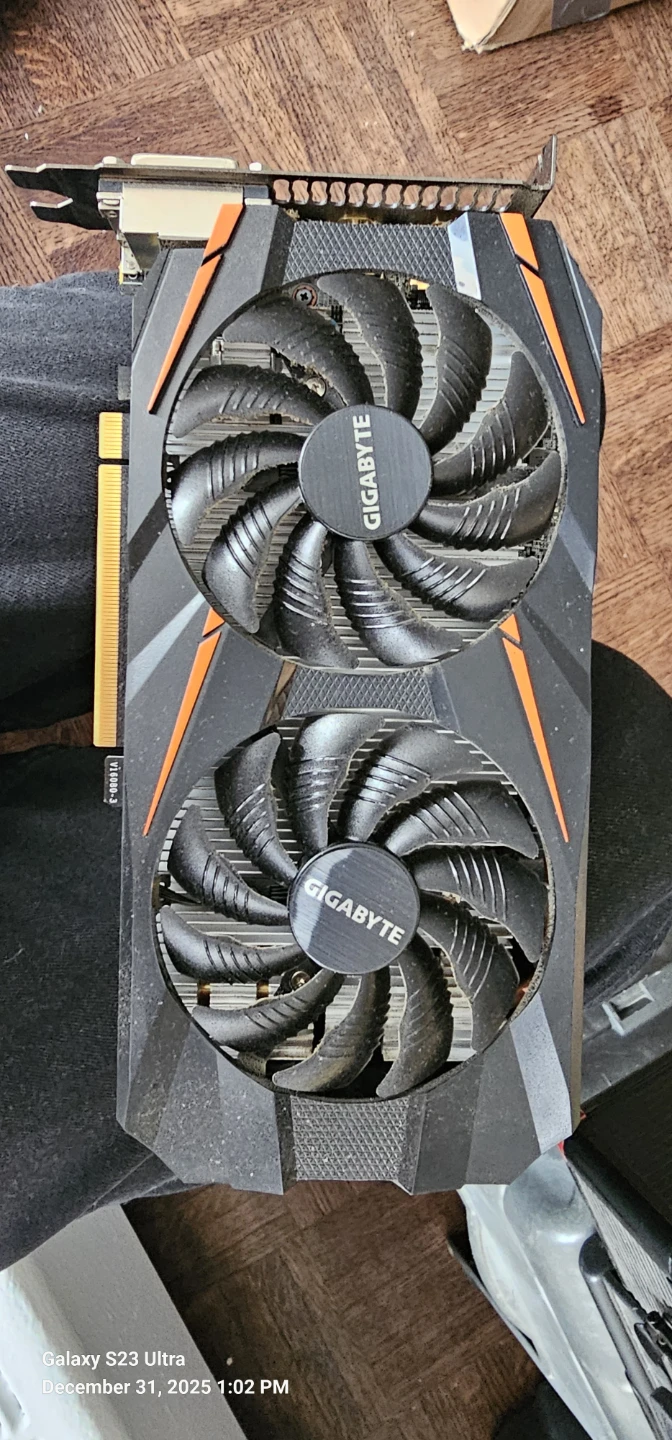 Gigabyte GTX 1060 6GB Windforce – UNTESTED – AS IS