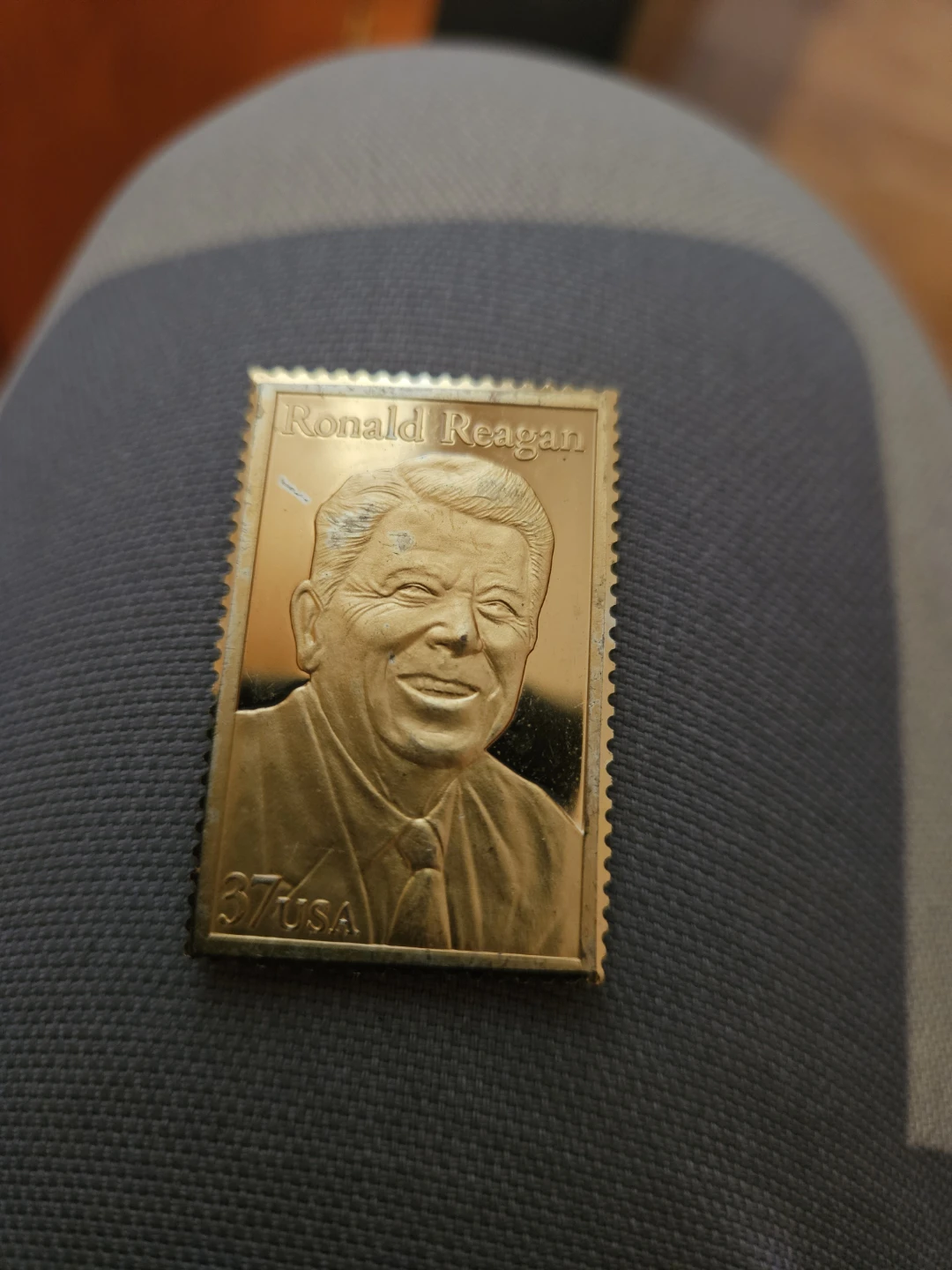 Ronald Reagan Gold Stamp - photo 2