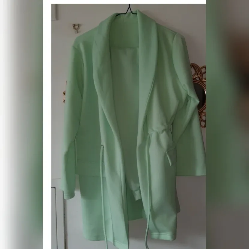 Mint Green Blazer and Pants Set image indicator(3)