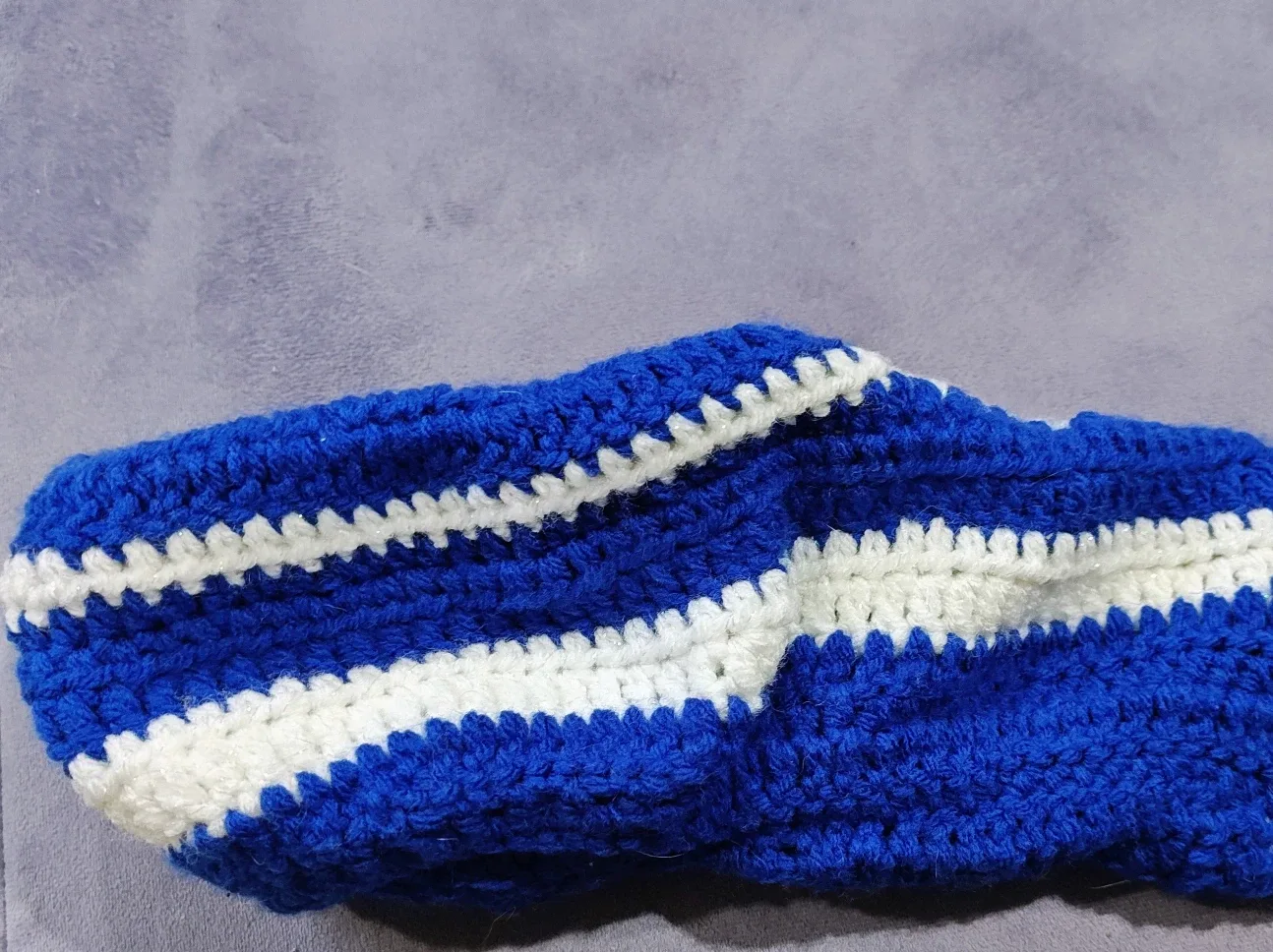 Handmade Knitted Coffee Cup Cozy image indicator(7)