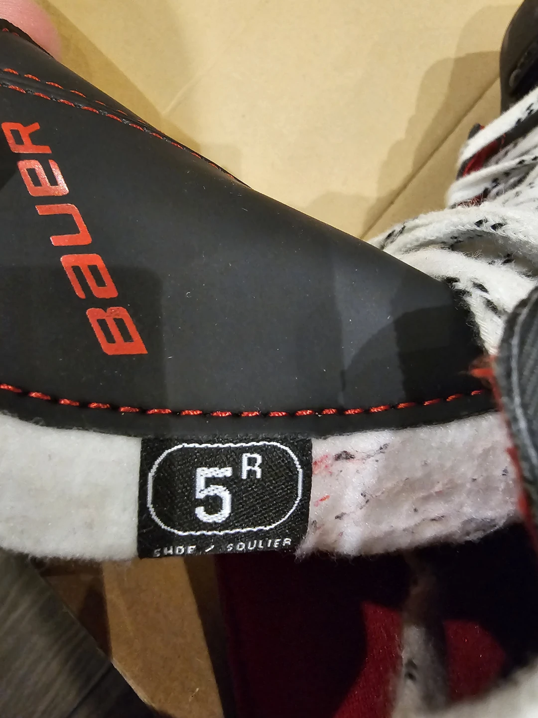 Bauer Vapor X250 Ice Hockey Skates - Size 5R - photo 3