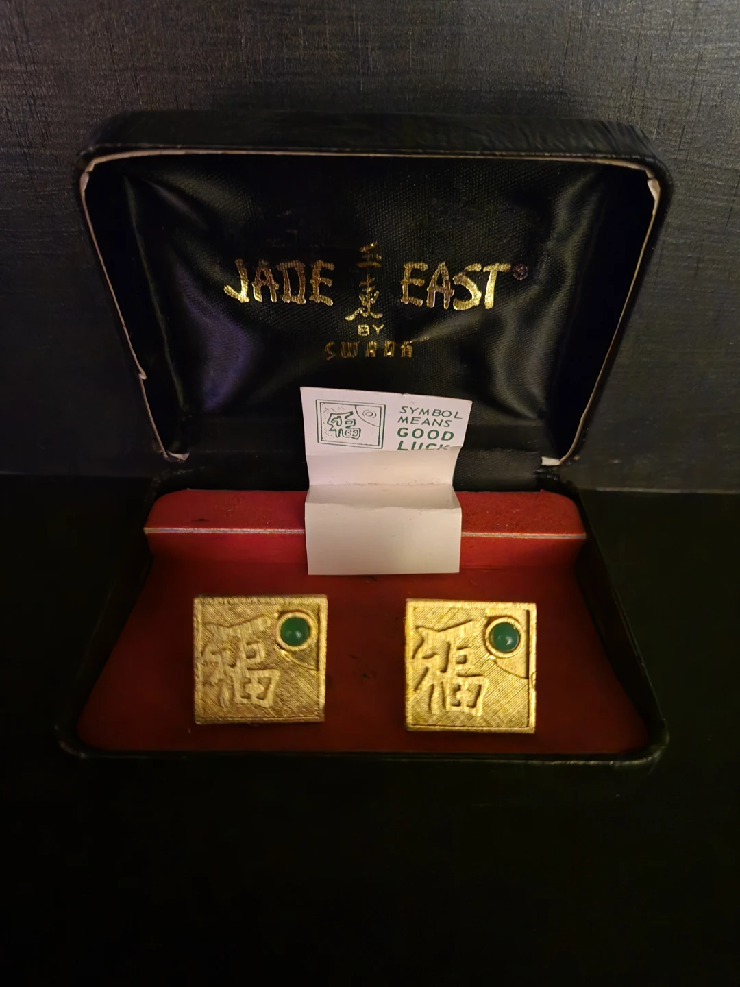 Jade East by Swada Cufflinks