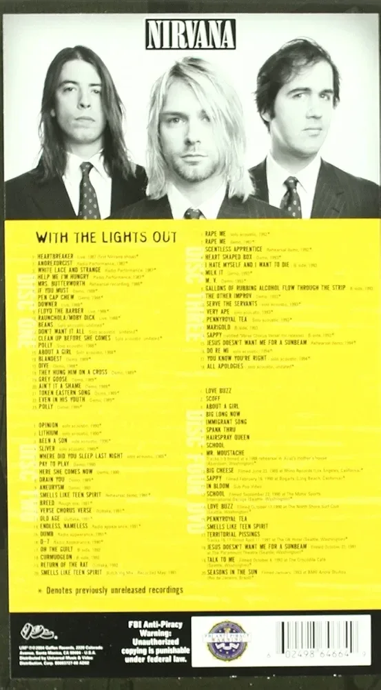 Nirvana - With the Lights Out Collector's CD & DVD Box Set image indicator(2)