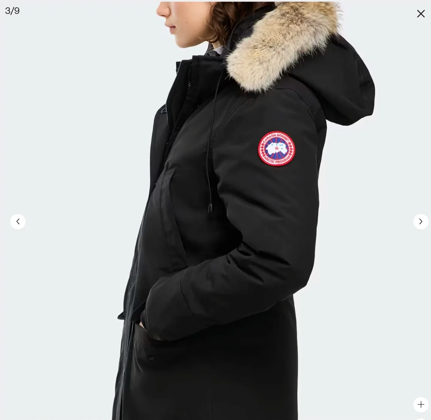 Canada Goose Parka - Size S - Navy Blue image indicator(6)
