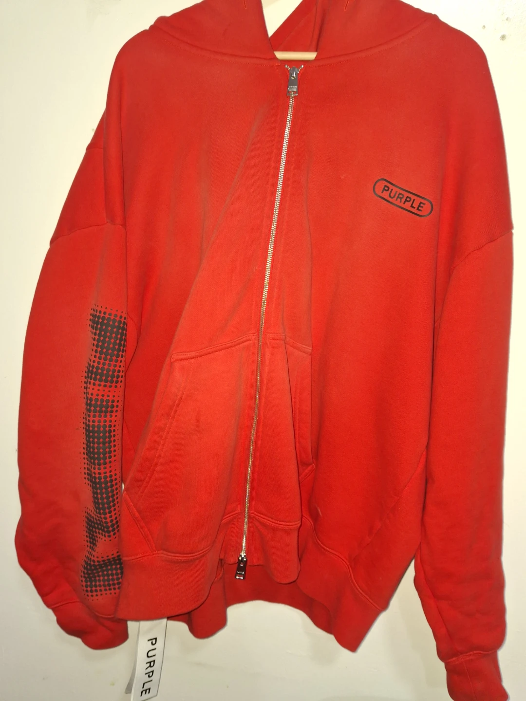 Purple Brand Red Full Zip