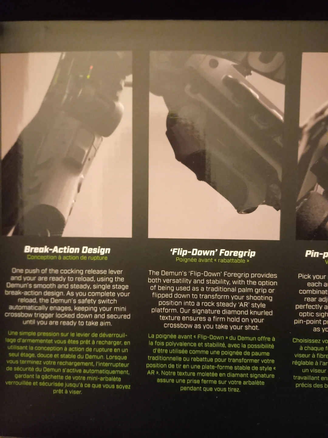 DEMUN TriStrike Crossbow - photo 5