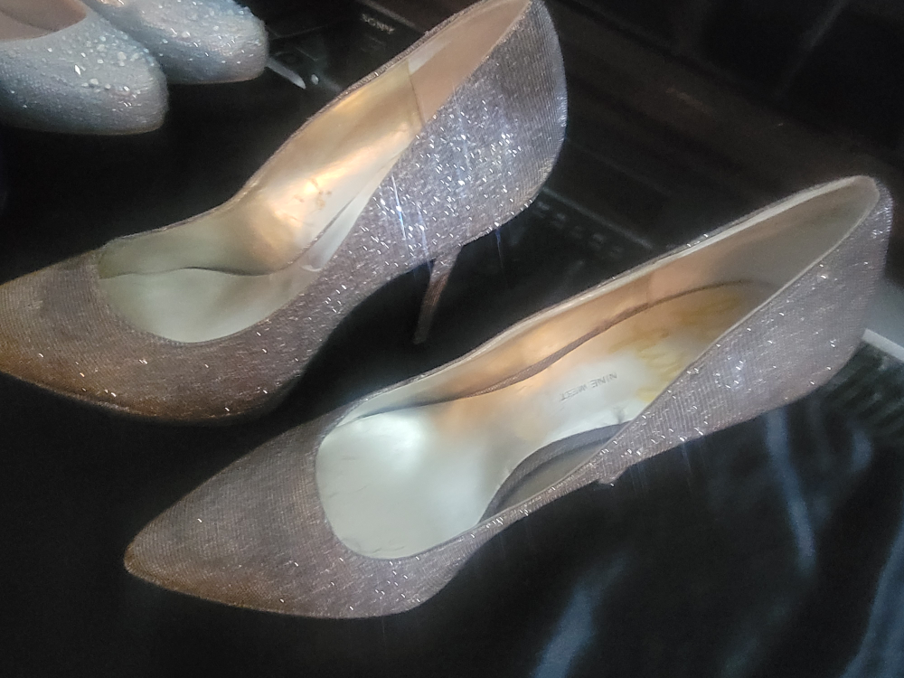 Nine West Lovefury Heels Size 10 Dark Grey - photo 5