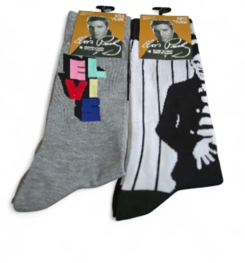 Elvis Presley Socks, US 7-12