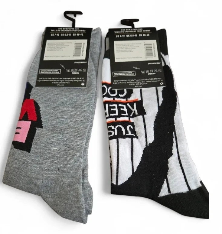 Elvis Presley Socks, US 7-12 image indicator(2)
