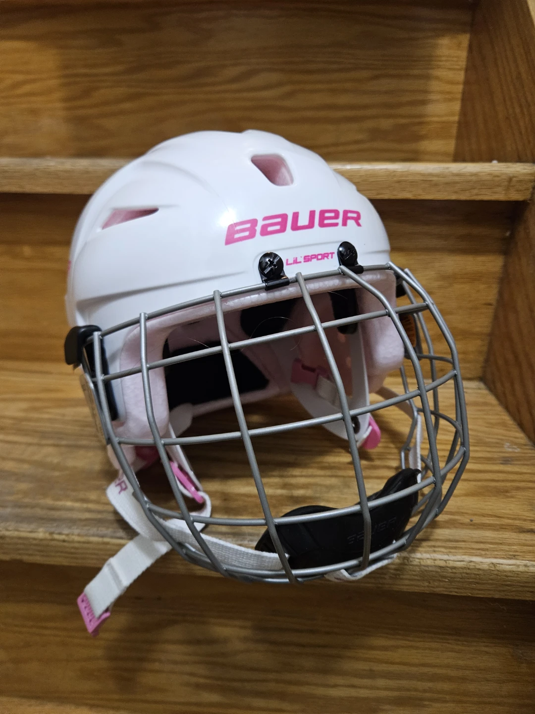 Bauer Lil Sport Hockey Helmet with Cage - Youth