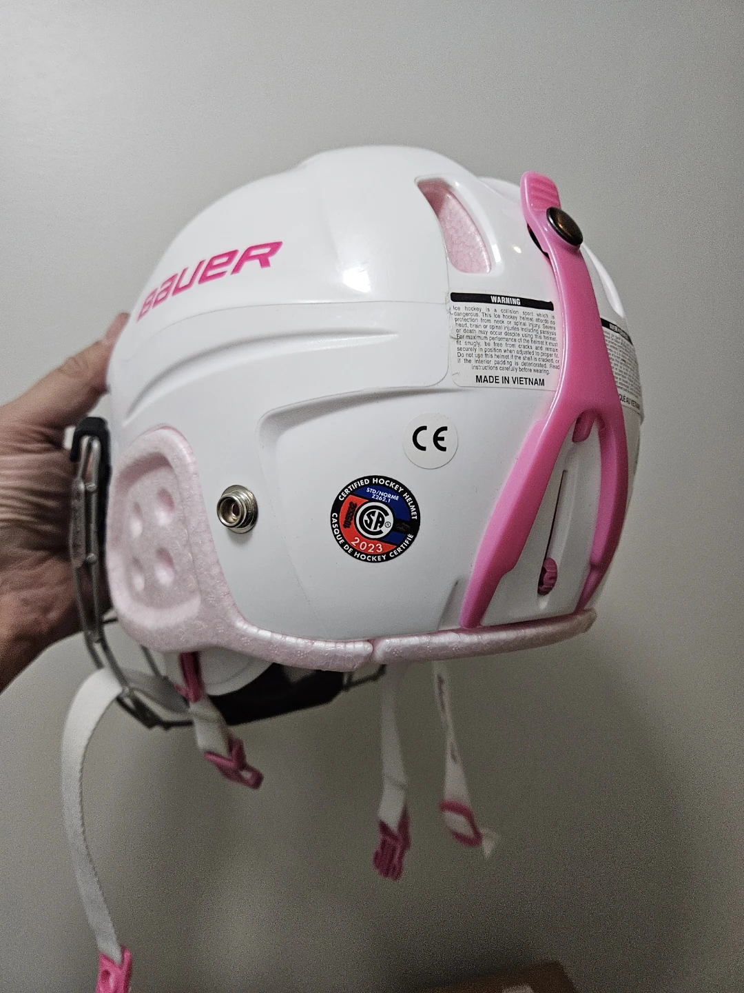 Bauer Lil Sport Hockey Helmet with Cage - Youth - photo 3