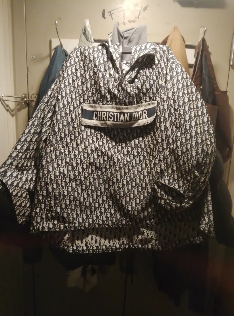 Christian Dior Oblique Pattern Anorak Jacket