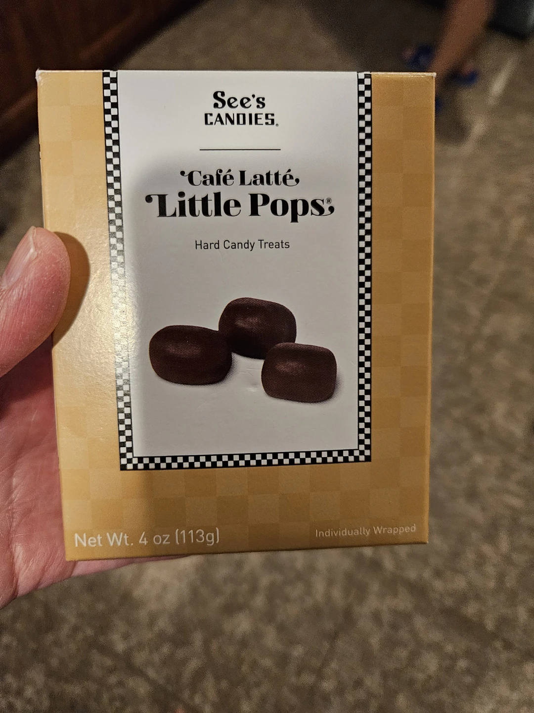 See's Candies Café Latté Little Pops #gifting