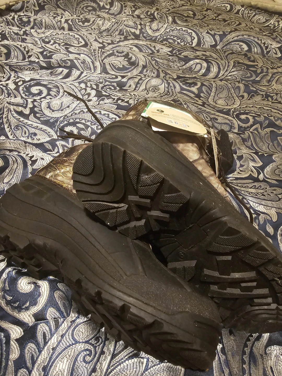 New...Camo thinsulate hunting boots size 9 - photo 2