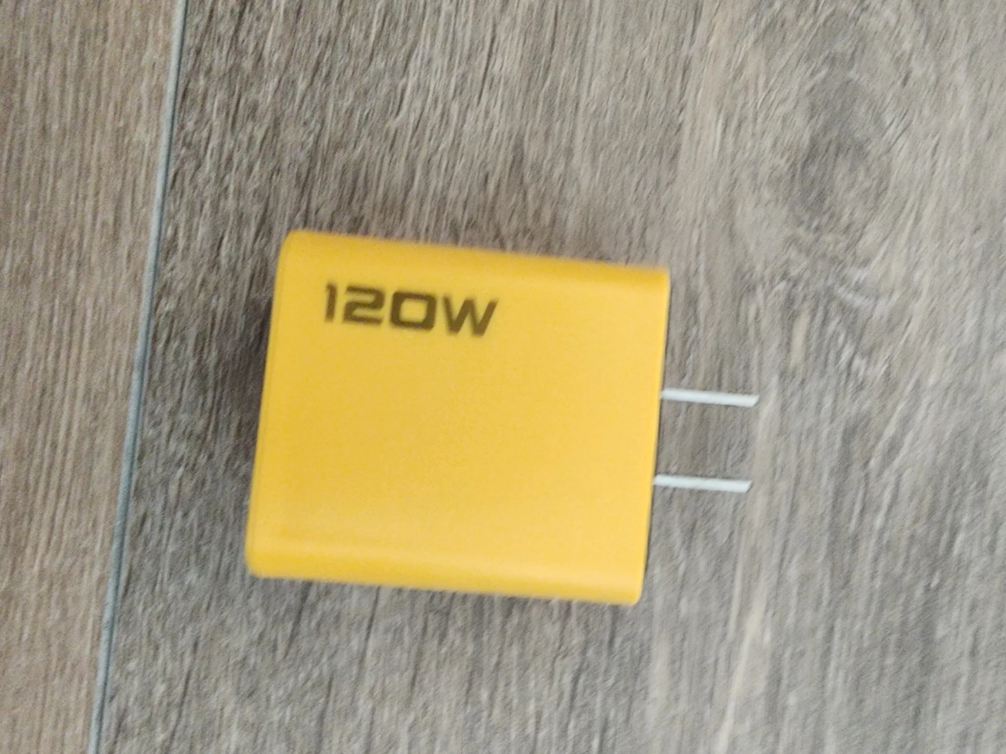 120W Yellow Charger USB & Type C