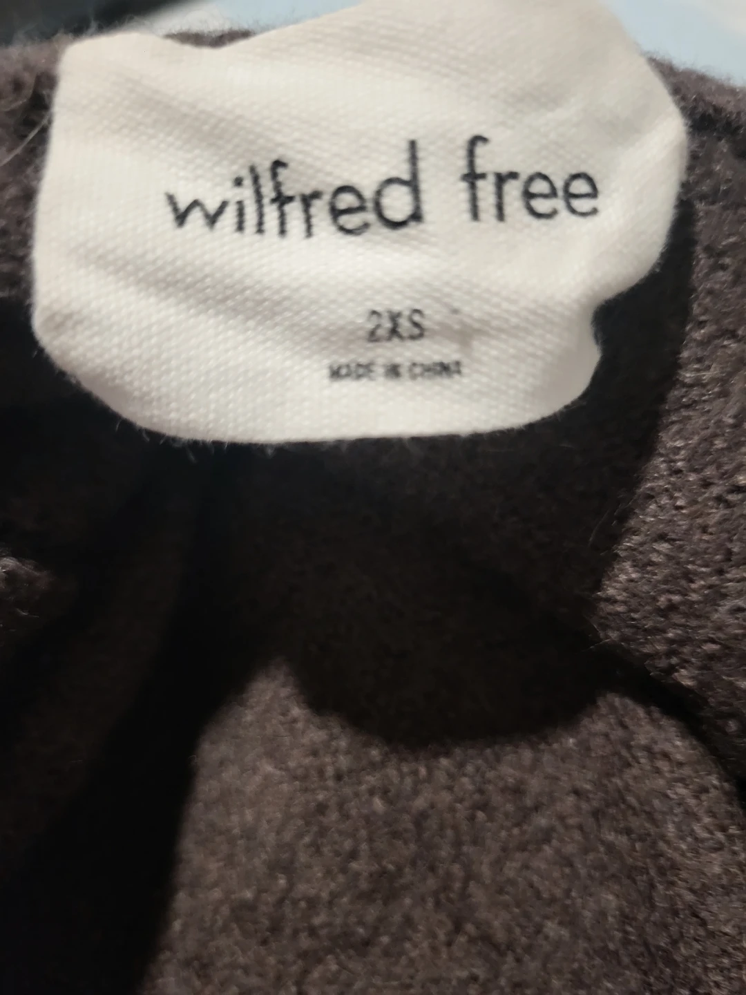 Wilfred Free Brown Sweater - Size 2XS - photo 4