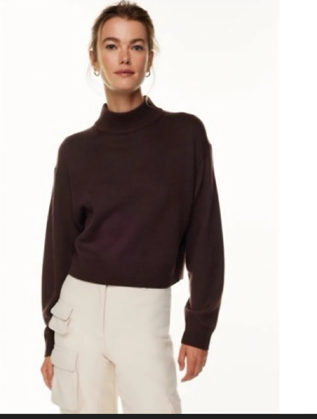 Wilfred Free Brown Sweater - Size 2XS - photo 2