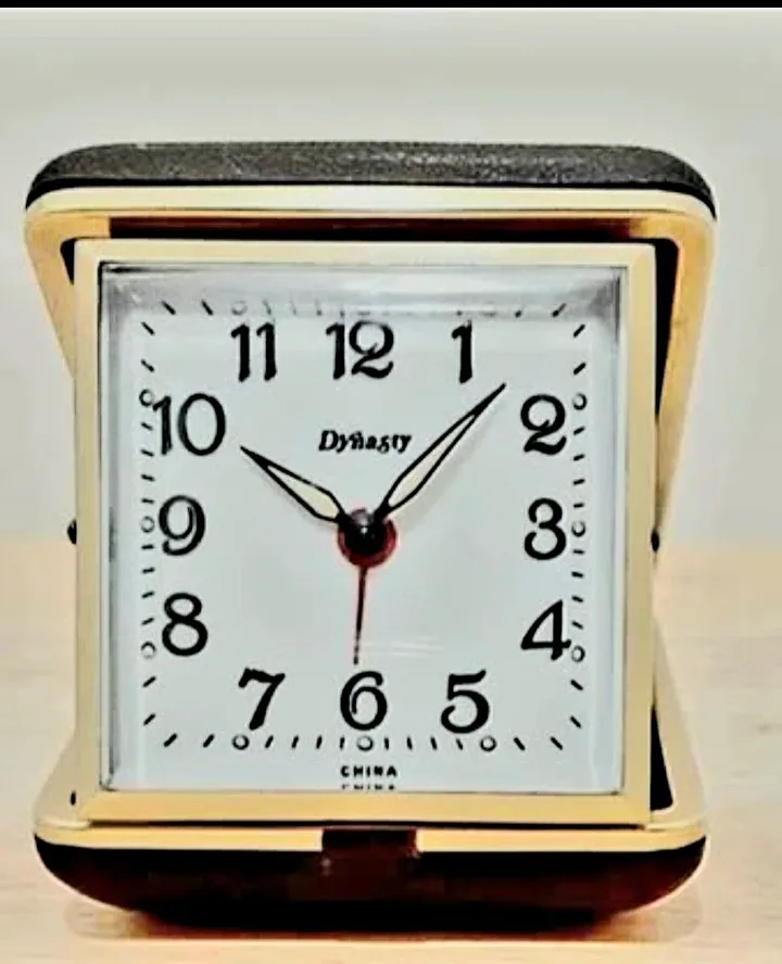 Vtg.Dynasty Mechanical  Travel Alarm Clock