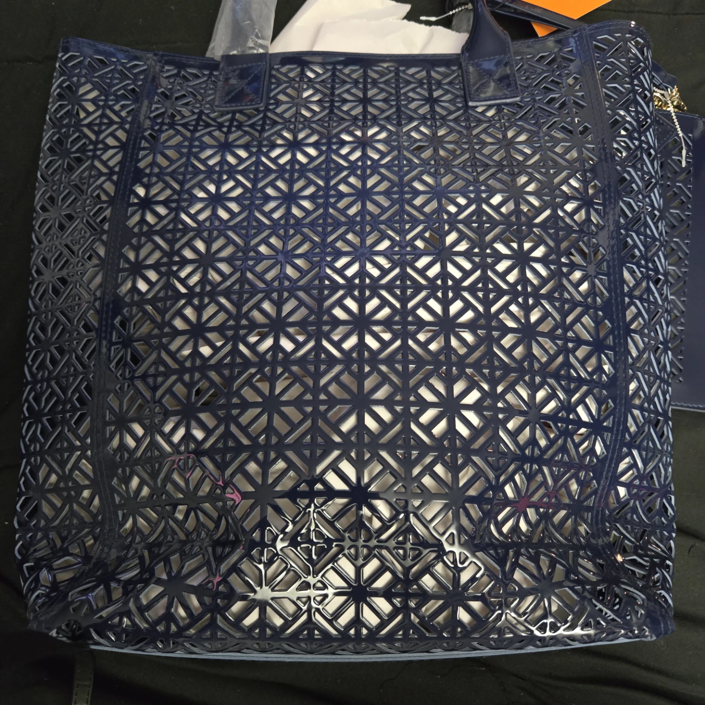 Tory Burch Fragrant Blue Tote Bag - photo 5