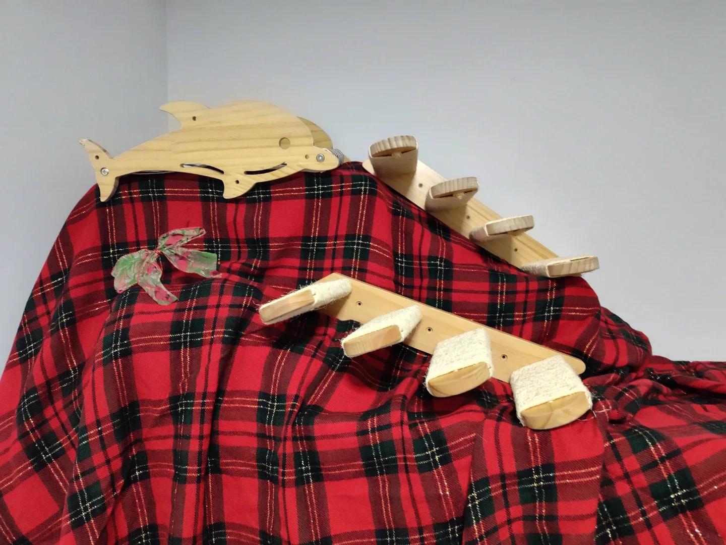 Wooden Pet Hammock & Cat Climbing Ladder