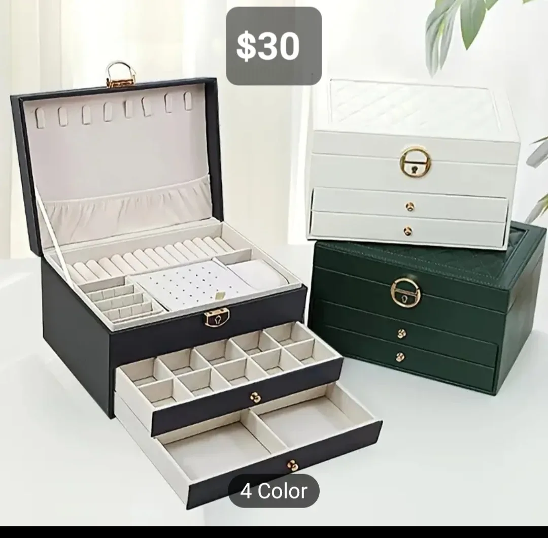 Jewelry Box Organizer - 3 Layer