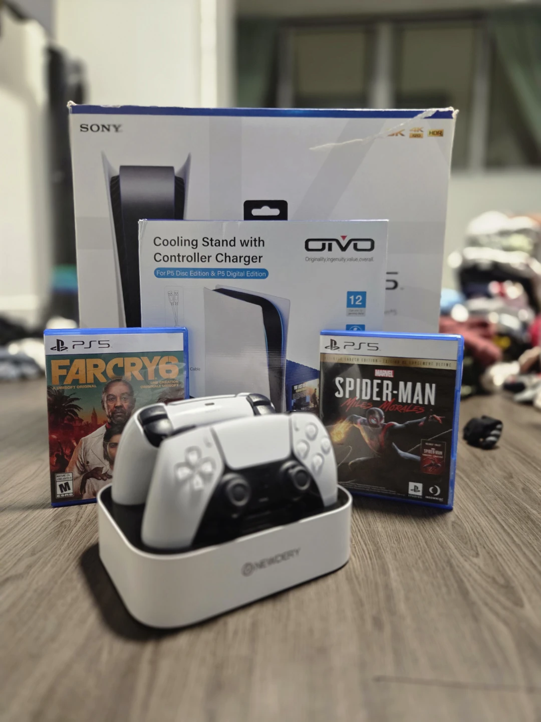 PlayStation 5 (PS5) with Games and Accessories