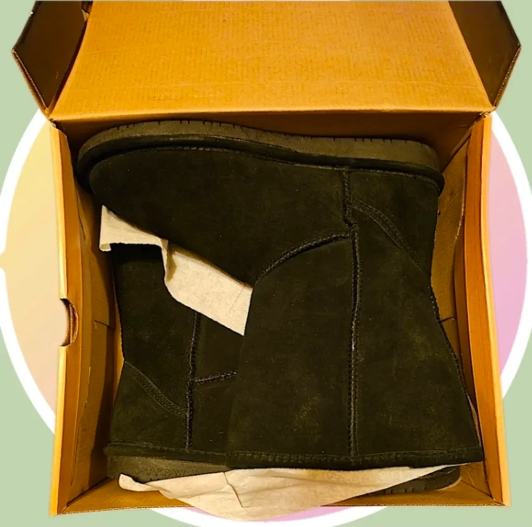 #Cleanout NIB Bearpaw Emma Short Size 10 image indicator(6)