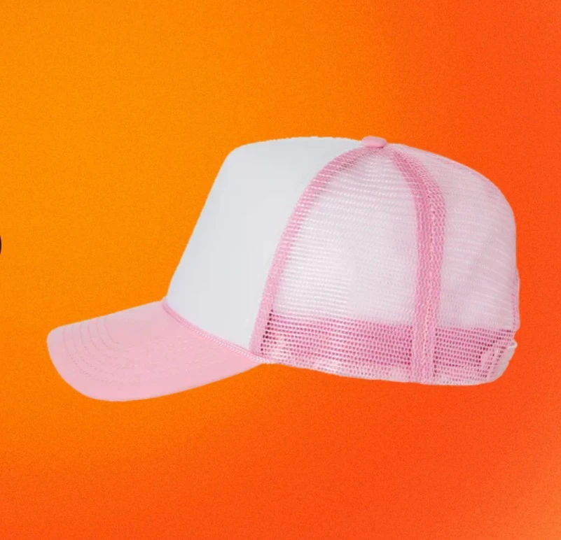 Diablo Pink/White Trucker Hat - photo 2