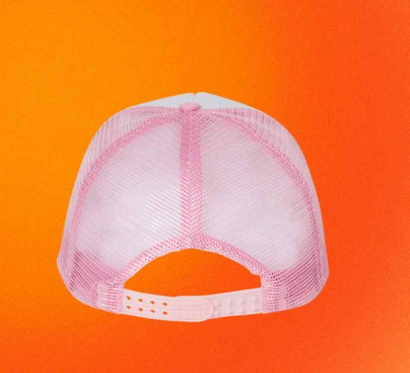 Diablo Pink/White Trucker Hat - photo 3