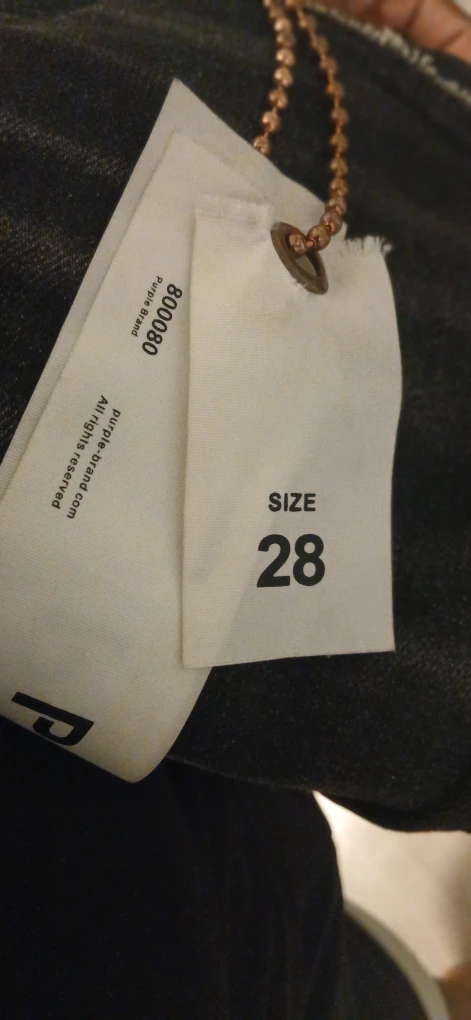 Purple Brand Black Jeans - Size 28 - photo 3