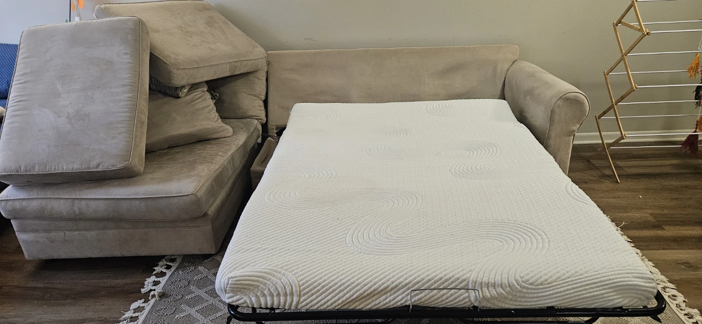 Sleeper Sofa with Chaise Lounge