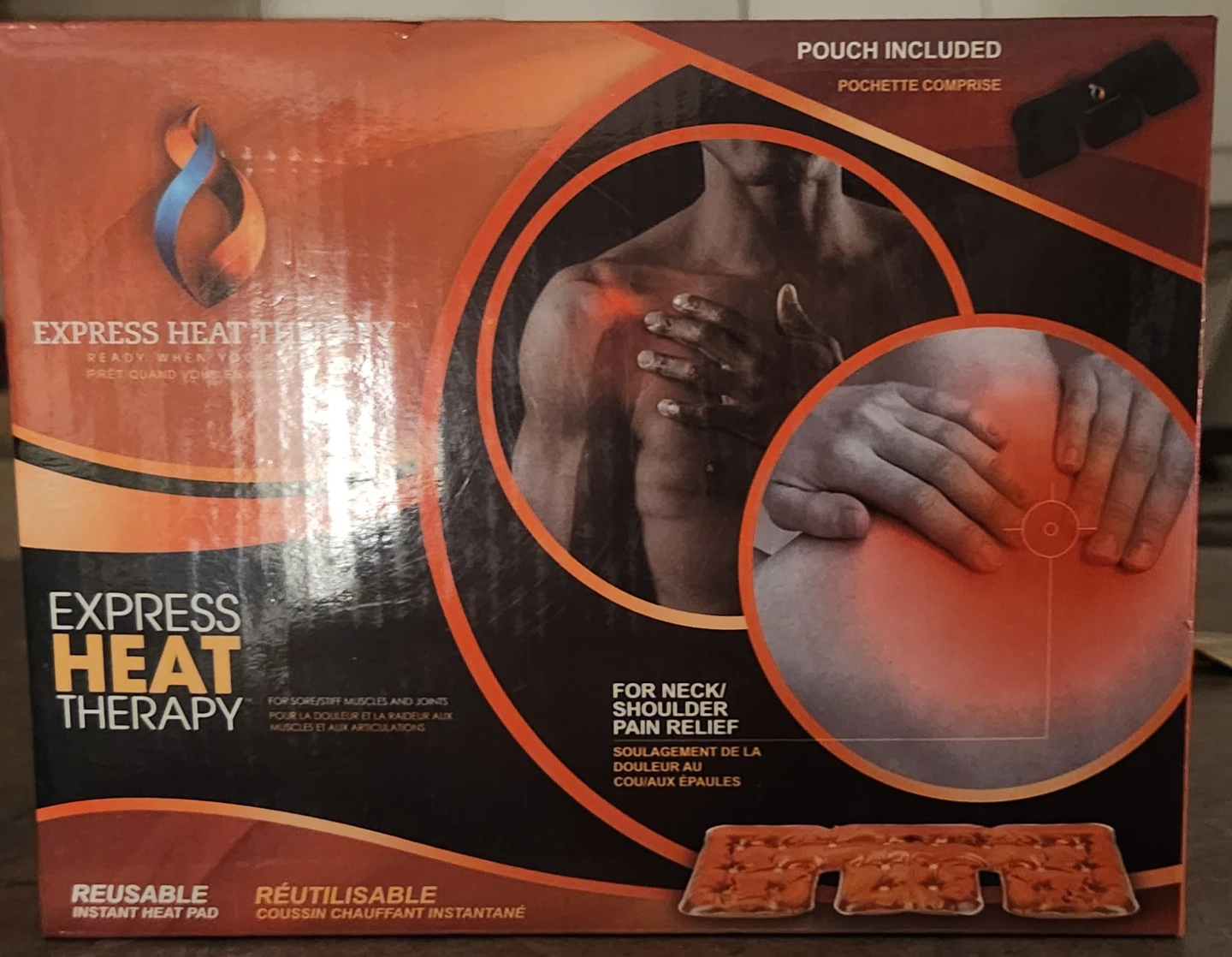Express Heat Therapy - Reusable Instant Heat Pad