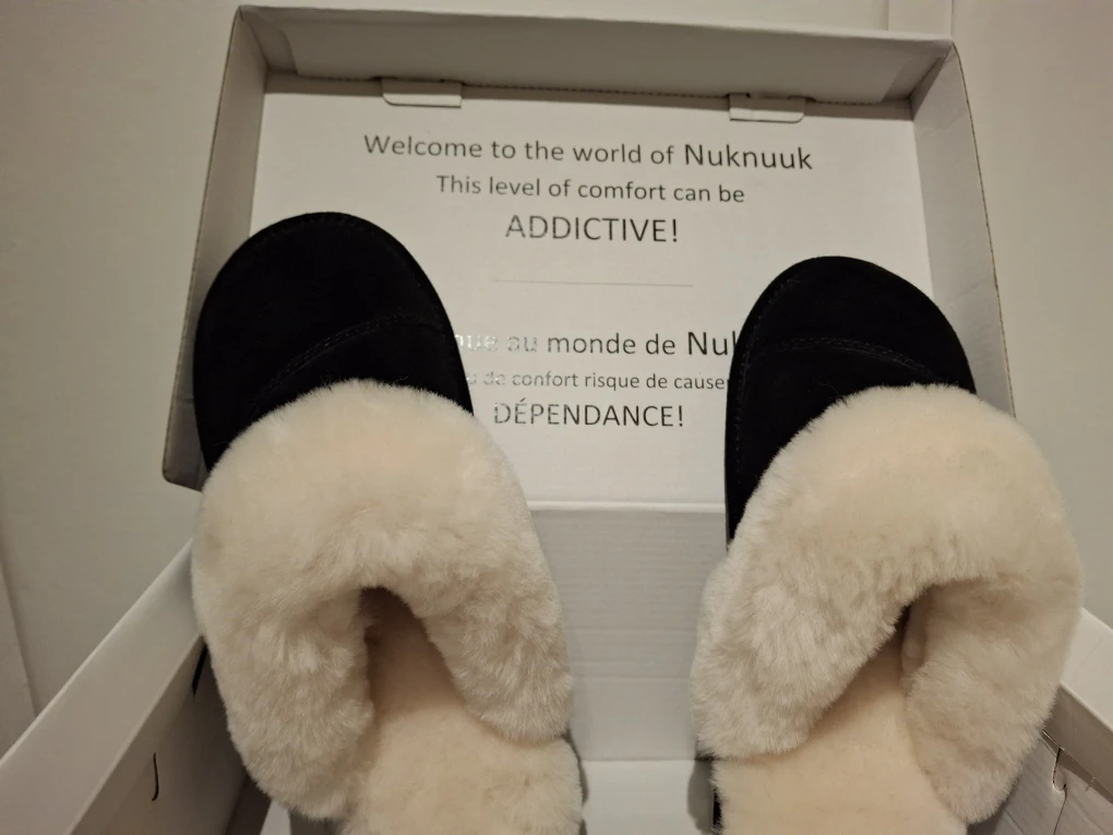 Nuknuuk Slippers - Black, Size 7 - photo 2