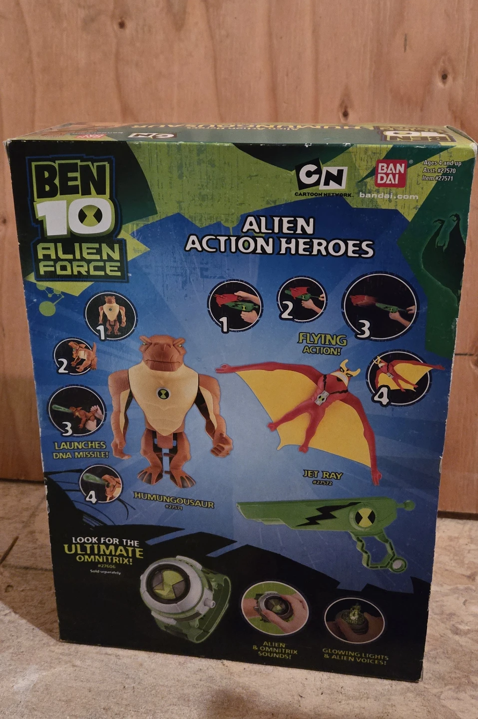 Ben 10 Alien Force Humungousaur Action Figure - photo 2
