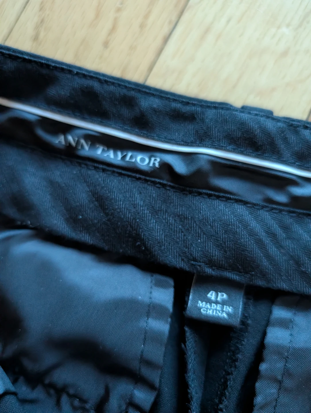 Ann Taylor Black Pants - Size 4P - photo 2