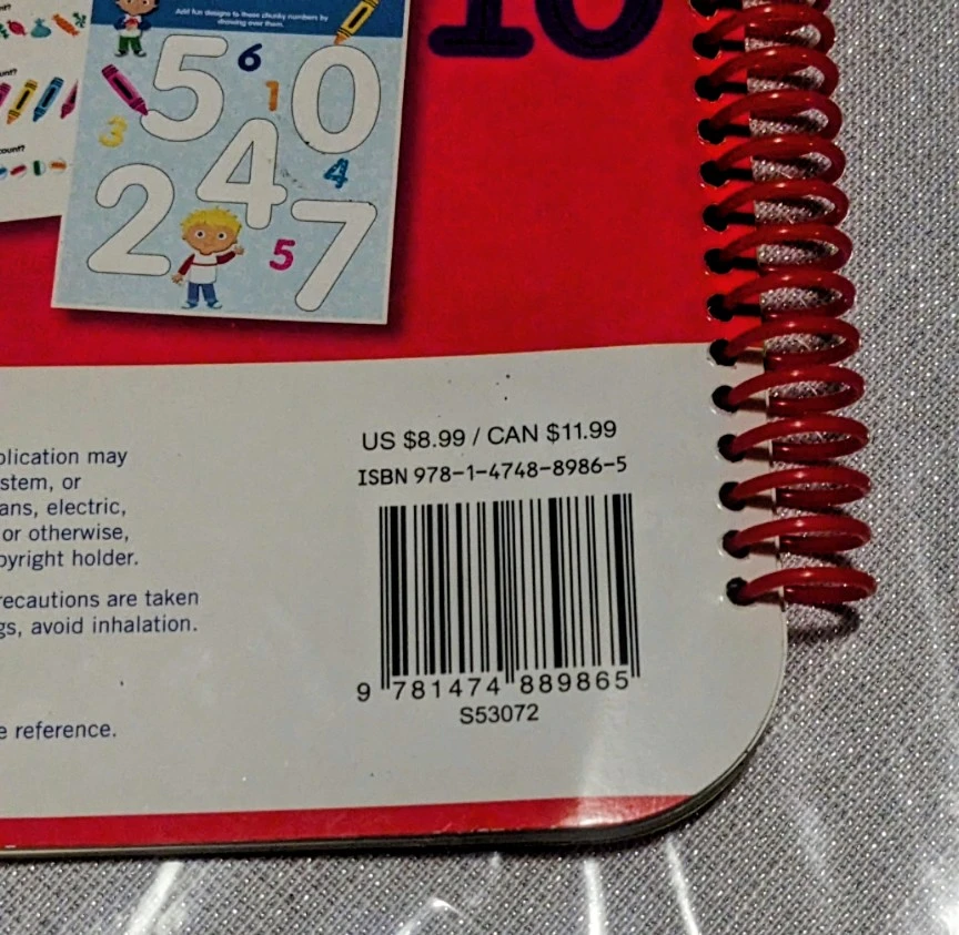 Love to Learn Numbers Wipe-Clean Activity Book Ages 3+ - photo 5