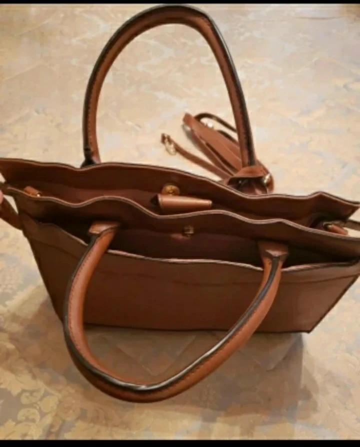 Christian Siriano Brown Tote Bag - photo 2